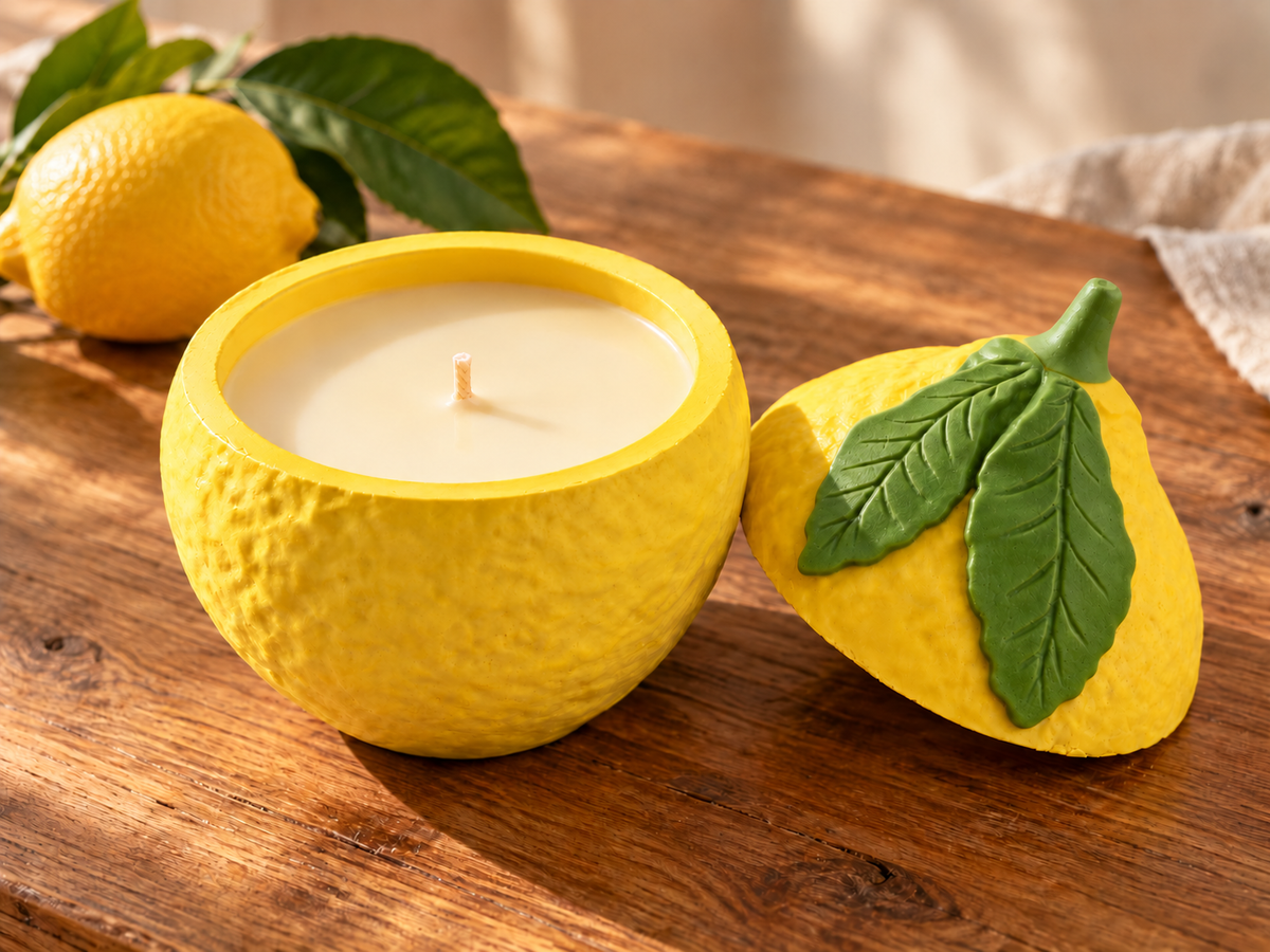 Amalfi Lemon – Zitronenkerze mit Zitronenduft