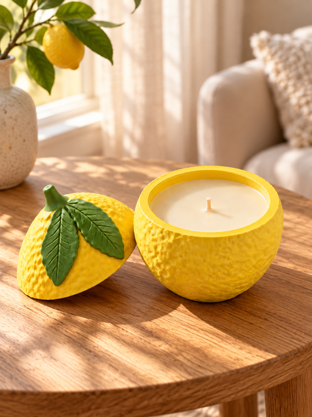 Amalfi Lemon – Zitronenkerze mit Zitronenduft