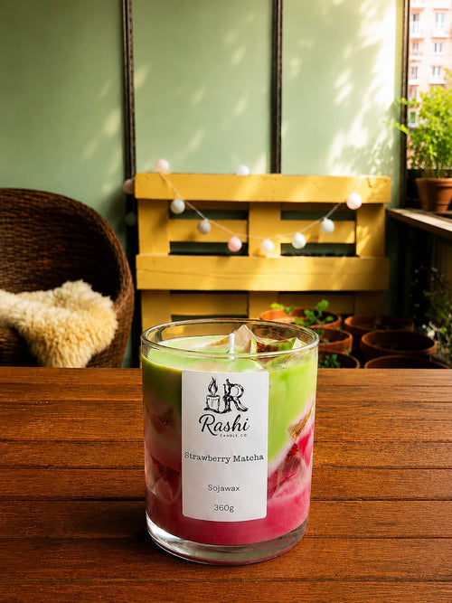 Bougie Matcha Fraise Glacée